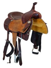 16 Inch Used Billy Cook Pro Cutter Saddle 8940