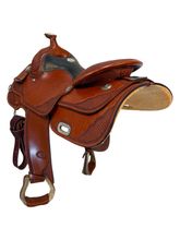 16 Inch Used Billy Cook Pro Reiner Saddle