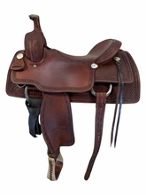 16 Inch Used Billy Cook Ranch Cutter Saddle Wide Tree 8960