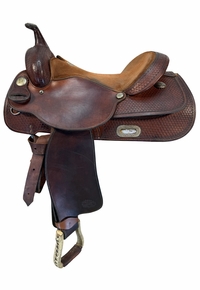 16 Inch Used Billy Cook Reining Saddle Medium Tree 3506