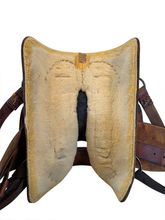 16 Inch Used Billy Cook Roping Saddle Wide Tree 2074