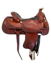 16 Inch Used Billy Cook Roping Saddle Wide Tree 2169