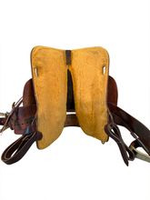 16 Inch Used Billy Cook Roughout Floral Barrel Saddle Wide Tree 1935