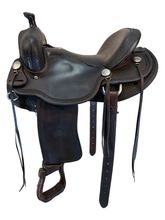 16 Inch Used Billy Cook Tipton Trail Saddle Wide Tree 1735