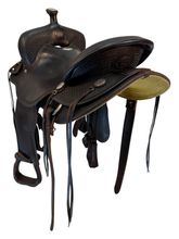 16 Inch Used Billy Cook Tipton Trail Saddle Wide Tree 1735