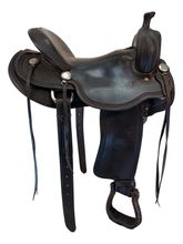16 Inch Used Billy Cook Tipton Trail Saddle Wide Tree 1735