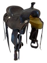16 Inch Used Billy Cook Tipton Trail Saddle Wide Tree 1735