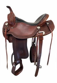 SOLD 2025/11/22   16 Inch Used Billy Cook Trail Saddle 1855