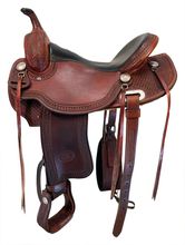 SOLD 2025/11/22 16 Inch Used Billy Cook Trail Saddle 1855