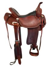 SOLD 2025/11/22 16 Inch Used Billy Cook Trail Saddle 1855