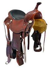 SOLD 2025/11/22 16 Inch Used Billy Cook Trail Saddle 1855