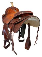 SOLD 2025/08/04  16 Inch Used Billy Cook Trail Saddle