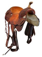 SOLD 2025/08/04  16 Inch Used Billy Cook Trail Saddle