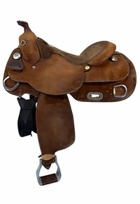 16 Inch Used Billy Cook Traning Saddle Wide Tree 9030