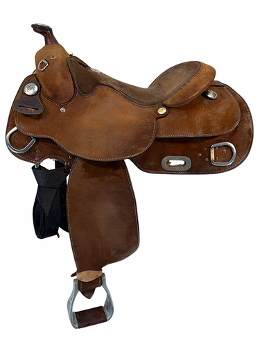 16 Inch Used Billy Cook Traning Saddle Wide Tree 9030
