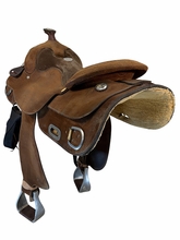 16 Inch Used Billy Cook Traning Saddle Wide Tree 9030
