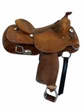 16 Inch Used Billy Cook Traning Saddle Wide Tree 9030