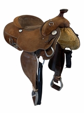 16 Inch Used Billy Cook Traning Saddle Wide Tree 9030