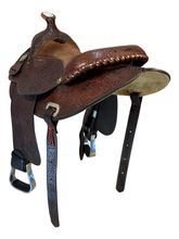 16 Inch Used Billy Royal Arabian Show Saddle Wide Tree 3401