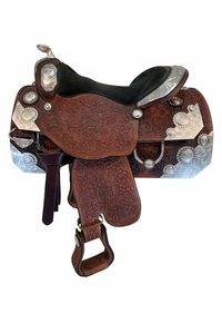 16 Inch Used Billy Royal Show Saddle 2636