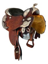 16 Inch Used Billy Royal Show Saddle 2636