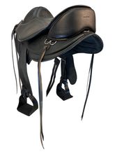 16 Inch Used Black Forest Treeless Endurance Saddle