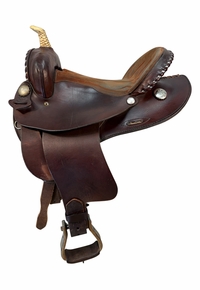 16 Inch Used Blue Ridge Barrel Saddle Wide Tree 9000