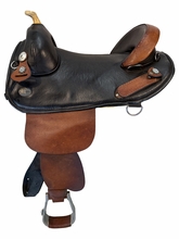 HOLD 2026/09/24d 16 Inch Used Bob Marshall Treeless Trail Saddle Wide Tree 6786