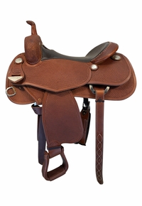 16 Inch Used Bobs Custom Reining Saddle Medium Tree