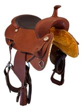 16 Inch Used Bobs Custom Reining Saddle Medium Tree