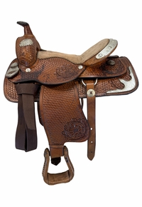 16 Inch Used Buffalo Saddlery Show Saddle Medium Tree