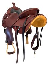 16 Inch Used C.W. Wiley Reining Saddle