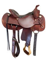 16 Inch Used C.W. Wiley Reining Saddle