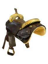HOLD 2024/10/17j PRICE REDUCED! 16 Inch Used Calvin Allen Saddlery Cutting Saddle *Free Shipping*