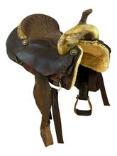HOLD 2024/10/17j PRICE REDUCED! 16 Inch Used Calvin Allen Saddlery Cutting Saddle *Free Shipping*