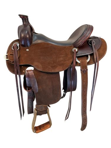16 Inch Used Cashel Drover All Around Saddle