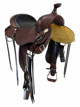 16 Inch Used Cashel Trail Saddle Wide Tree