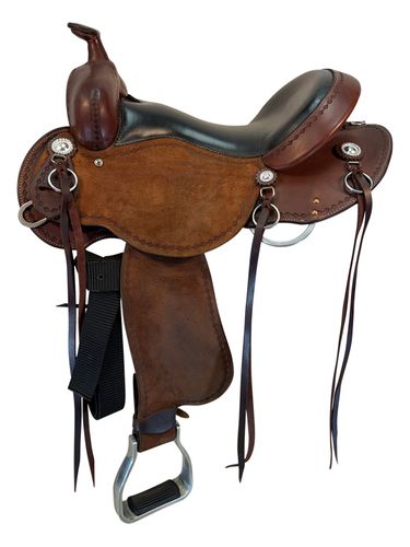 16 Inch Used Cashel Trail Saddle Wide Tree