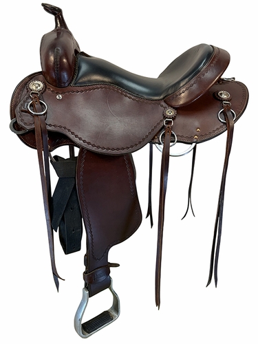 16 Inch Used Cashel Trail Saddle Wide Tree