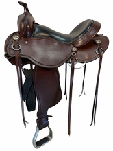 16 Inch Used Cashel Trail Saddle Wide Tree
