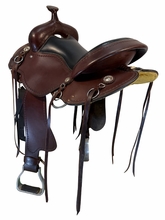 16 Inch Used Cashel Trail Saddle Wide Tree