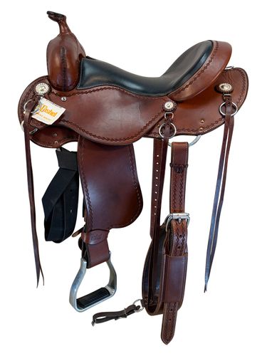 16 Inch Used Cashel Trail Saddle Wide Tree