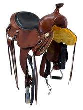16 Inch Used Cashel Trail Saddle Wide Tree