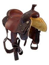 16 Inch Used Circle G All Around Saddle Medium Tree