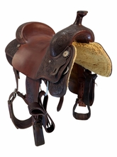 16 Inch Used Circle G All Around Saddle Medium Tree