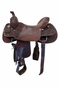 16 Inch Used Circle G All Around Saddle Medium Tree