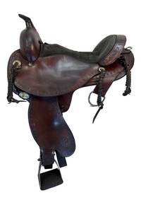 16 Inch Used Circle Y Alabama Gaiter Gaited Trail Saddle Wide Flex Tree 1581