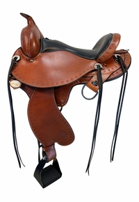 16 Inch Used Circle Y Alabama Gaiter Trail Saddle 1581