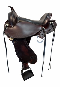 16 Inch Used Circle Y Alabama Gaiter Trail Saddle 1581