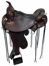 16 Inch Used Circle Y Alabama Gaiter Trail Saddle Medium Flex2 Tree 1581
